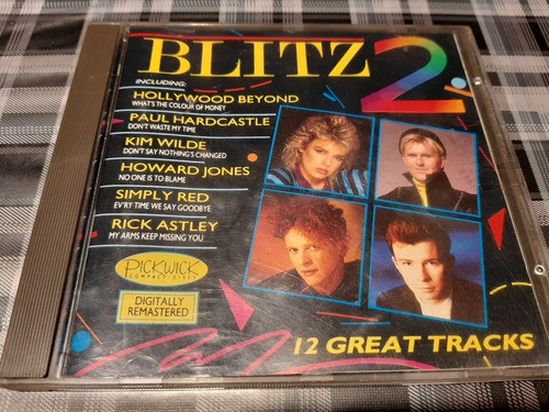 Blitz 2 - Compilado Pop Inglés - Cd Original 0
