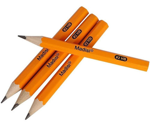 Lapiz Negro Corto Hb X144 Unidades 0