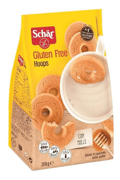 Kit 3  Biscoito Doce Rosquinha Com Mel Sem Glúten 200g Schar 0