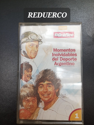 Casete Momentos Inolvidables  Deporte Argentino El Gráfico 0