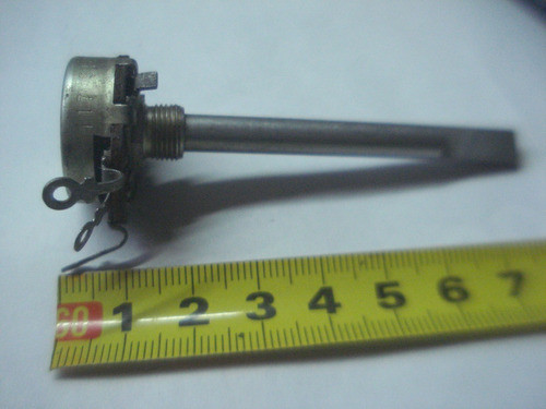 15 K Potenciometro Eje Largo Metalico Vintage 0