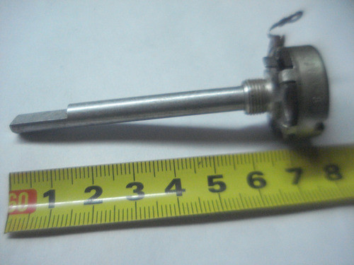 15 K Potenciometro Eje Largo Metalico Vintage 1