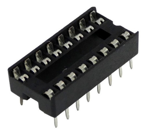 Pack X5 Zocalo Ic Socket 16 Pin Dip 16 Dip16 Para Soldar 0