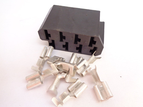 01 Conector Plug Botão Caminhão Ônibus Mercedes 08 Vias 0