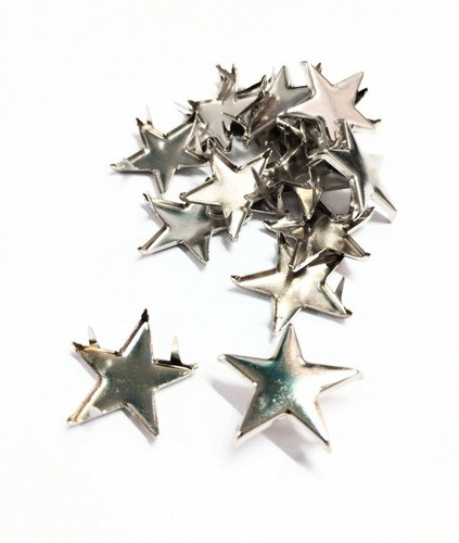 Aplique Estrella Para Marroquinería Por 50 Unidades 1