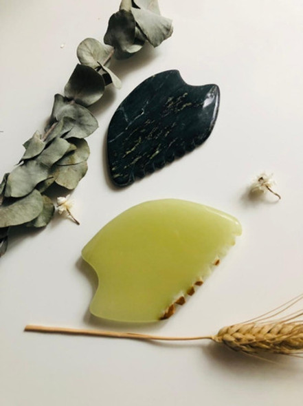 Piedras Para  Técnica De Masaje Guasha, Gush Dentadas 1 Piedras Para  Técnica De Masaje Guasha, Gush Dentadas 1