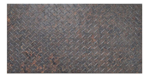 Cerámica Esmaltada Decorada Chapa Oxido 30x60 - Piu 0
