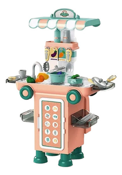 Valija De Cocina Con Forma De Camioneta Y 43 Piezas 0