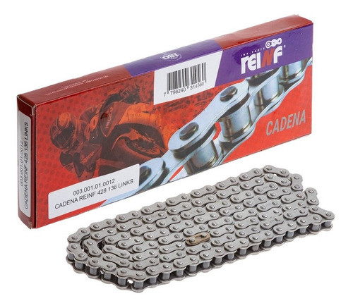 Cadena Reinf 428 136 Honda Xlr 125 Brasil 0