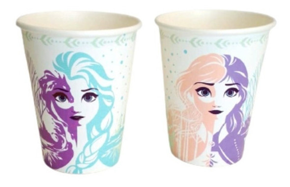 Vasos Frozen X 10 U.  Cotillon Personaje Cumpleaños 0