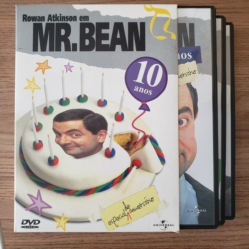 Box Dvd -  Mr. Bean 10 Anos - Box Com 3 Dvds 0