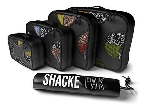 Shacke Pak - Organizadores De Viaje Con Bolsa Para Ropa Suci 0
