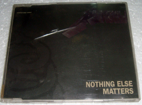 Metallica Nothing Else Matters Single Cd Importado/ Kktus 0