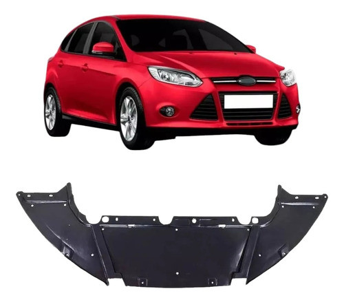 Defletor Inferior Parachoque Dianteiro Focus 2014 2015 Novo 0