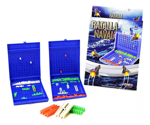 Juegos De Ingenio Batalla Naval Estrategia C/ Tablero Ficha 1