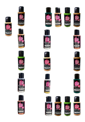 Eterna Pintura Para Aerografia Hard X 10 0