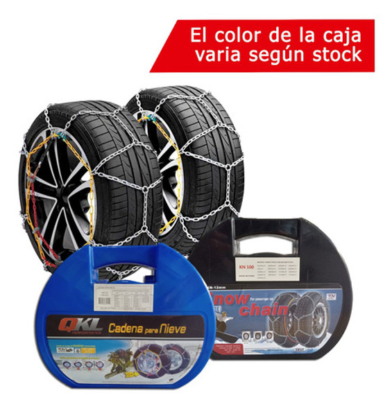 Juego De Cadenas Nieve Y Barro  Rodado 215/50/15 - 215/50/16 1