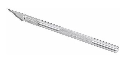 Cutter Bisturi Trincheta Metal Kit + 10 Cuchillas + Capuchon 1