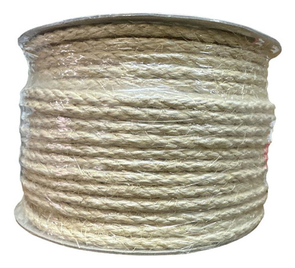 Cuerda Sisal 12 Mm Natural Trenzada (10 Metros) Artesanías 0