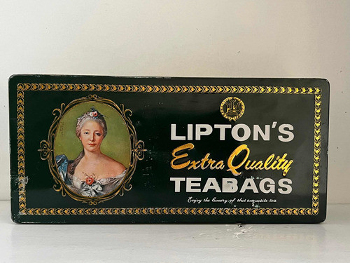 Gran Lata Liptons T. Made In England. 0