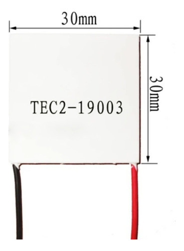 Placa Celda Peltier Doble Tec2 19003 Tec2-1900 1