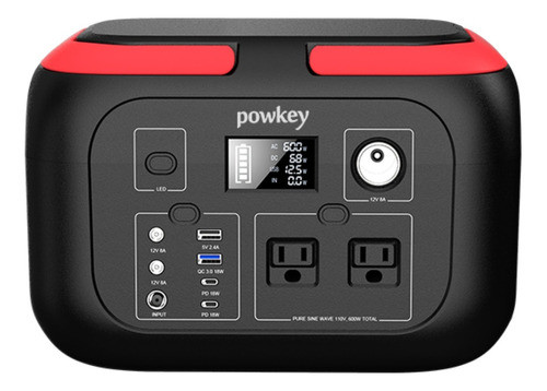 Generador Portátil Energía Litio 600w Camping, Cargador, Ups 0