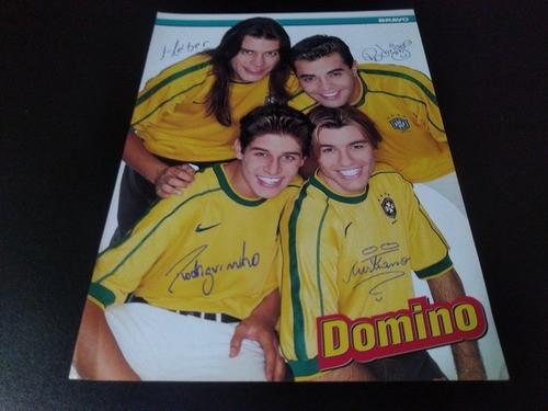 (mp173) Grupo Domino * Mini Poster Pinup 28 X 21 0