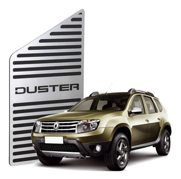 Descanso De Pé Aço Escovado Duster 2012 2013 2014 Automát 0 Descanso De Pé Aço Escovado Duster 2012 2013 2014 Automát 0