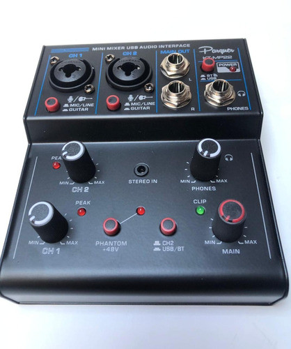 Consola  Mixer Usb Y Bluetooth Parquer Kt Mp22 - Fact. A Y B 0