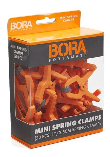 Prensa Mini Spring 1'' X 20 Unid Bora 0
