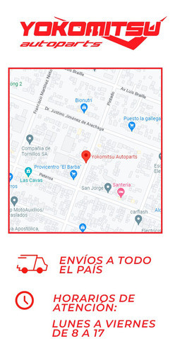 Kit Amortiguadores Delanteros Gas Nissan Tiida 2007- 1