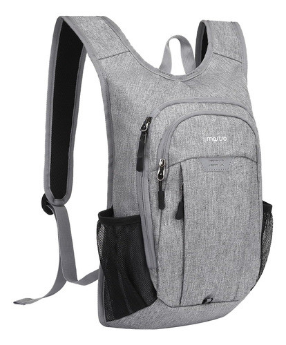 Mochila Para Senderismo Ligera Y Plegable 10l Gris Mosiso 0