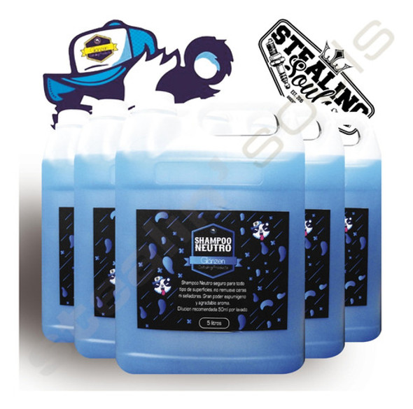 Glänzen Detailing Products | Shampoo Neutro Ph | 5 Litros 0