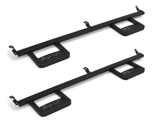Par Estribo Off Road Axk Hilux Cabine Dupla Preto 2016 2017 1