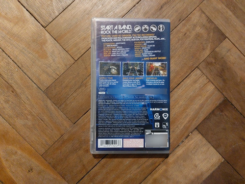 Psp Juego Rockband Unplugged Completo Sony Psp Playstation P 1