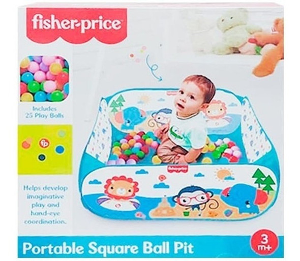 Fisher Price Portable Square Ball Pitt 0