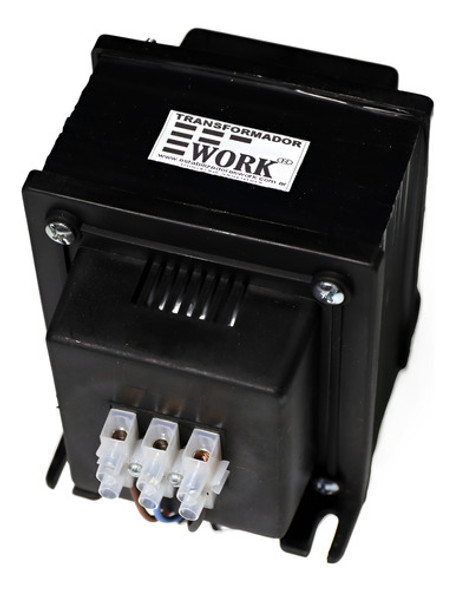 Transformador 220 Vca 12 Vca 300 W  Work  C/tapas Y Bornera 0