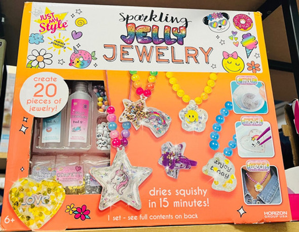 Kit Joalheria Jelly Jewelry Infantil Com 20 Peças Promoção 1