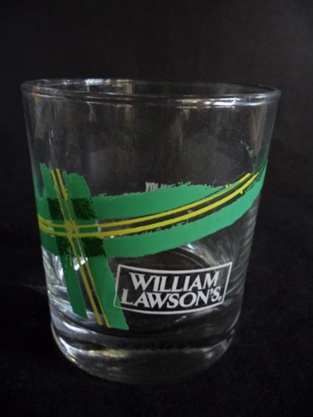Vasos De Whisky William Lawson's De Vidrio Cortos Impecables 1