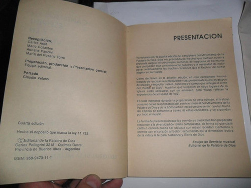 Cantemos En Espiritu Y En Verdad Cancionero Poniendo Comun 1