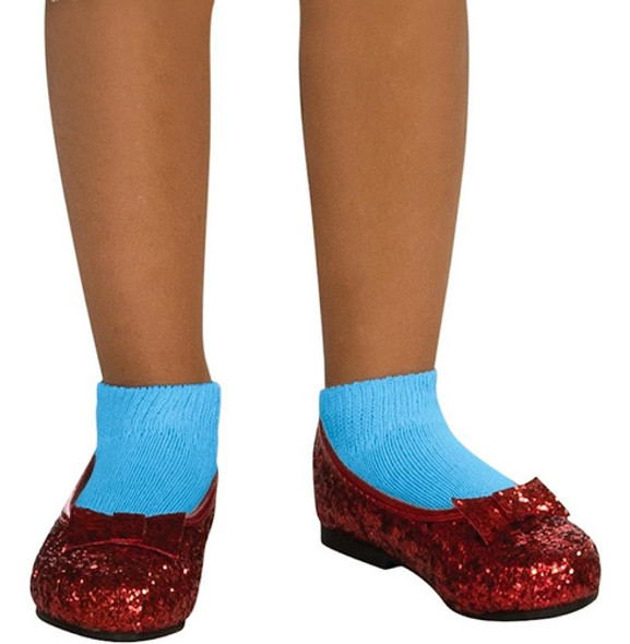 Rubie's Child's Wizard Of Oz Dorothy Deluxe Red Glitter Cost 0
