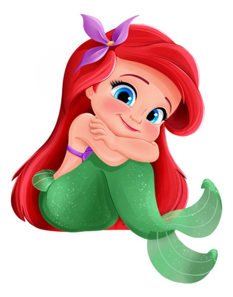 Kit Clipart Png Fondo Papeles Digitales La Sirenita Ariel133 0