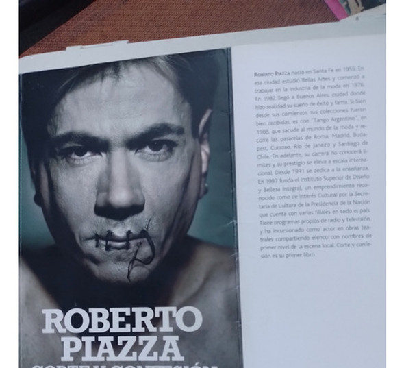Roberto Piazza  Corte Y Confesion - Autobiografia 0