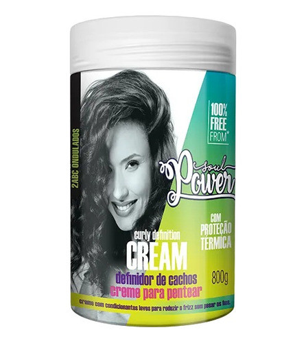 Soul Power Definidor Ondas 800g Curly Girl Crema Peinar 0