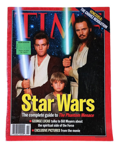 Revistas Time Y Premier Star Wars (1999) Episodio I 0