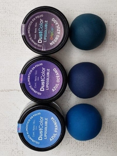 Colorante En Polvo Liposoluble Azul Francia Dust Color 1