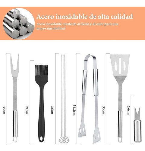 Set Asado Parrilla Asador Juego Kit Asador Pettish Online 1