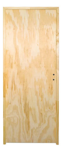 Puerta Placa Pino Marco De Madera 80/7 Izquierda Herfasa 0