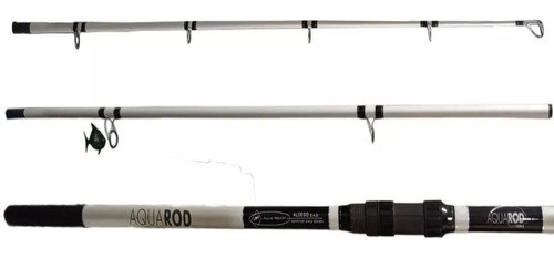 Caña Aqua Rod Oceanic Surf 390 + Bobina De Nylon De Regalo 1