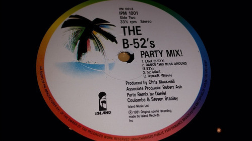 B52s Party Mix Vinilo Maxi Mini Album Impecable Uk 1981 0